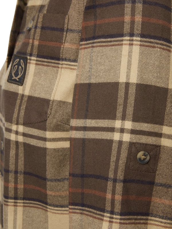Chevalier Heron Flannel Shirt Women jagtskjorte – klassisk flannelskjorte i blød økologisk bomuld til jagt
