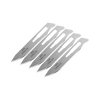 Hunttech Tyrfing 7 cm knivblad blank rustfri 5 stk – udskiftelige skarpe blade til Tyrfing-kniven