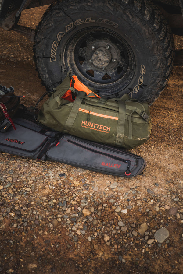Hunttech Duffel Bag jagtpose – slidstærk duffelbag til jagtudstyr og rejse