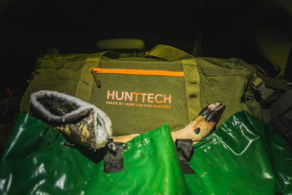 Hunttech Duffel Bag jagtpose – slidstærk duffelbag til jagtudstyr og rejse