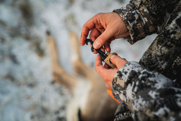 Hunttech Gut Hook Tyrfing Add-On tarmåbner – præcist gut hook blad til Tyrfing-kniven