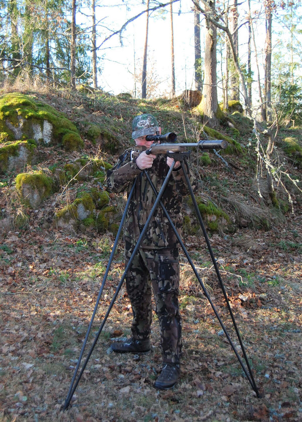 Viper-Flex Styx PRO skydestok – kulfiber riffelstøtte til præcis skydning under jagt