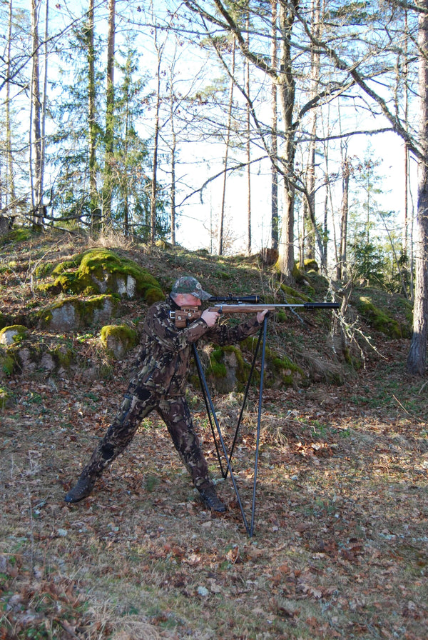 Viper-Flex Styx PRO skydestok – kulfiber riffelstøtte til præcis skydning under jagt