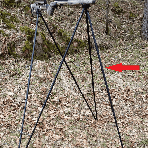 Viper-Flex Single Leg Styx Elite+ enkeltbens skydestok – støtteben til Styx Elite+ til ekstra stabilitet