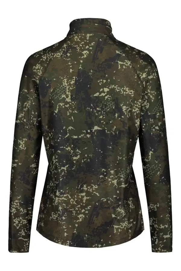 Alaska 1795 Cooldry Ws Half Zip Top jagtundertøj – let baselayer top i Blindtech Invisible