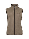 Fleece jagtvest – Chevalier Mainstone Fleece Vest Women | Khaki Green | 100% polyester