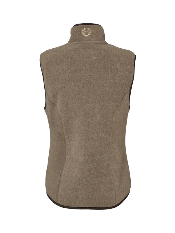 Fleece jagtvest – Chevalier Mainstone Fleece Vest Women | Khaki Green | 100% polyester