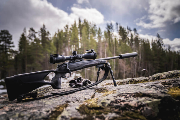 Hunttech Sleipner Scope Cover kikkertdæksel – lydsvagt kikkertdæksel til riffelsigte