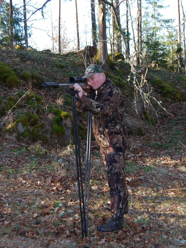 Viper-Flex Styx PRO skydestok – kulfiber riffelstøtte til præcis skydning under jagt